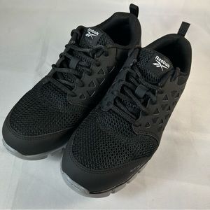 Reebok Work Shoes Sublite Allow Toe Cushio Work Shoes Black / Gray Mens 7 W9